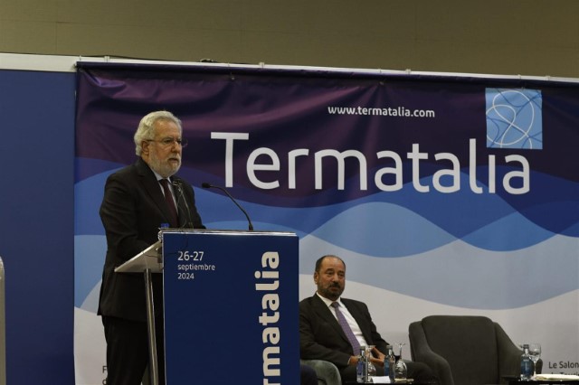  O presidente do Parlamento sinala as posibilidades do termalismo para intervir no reequilibrio territorial